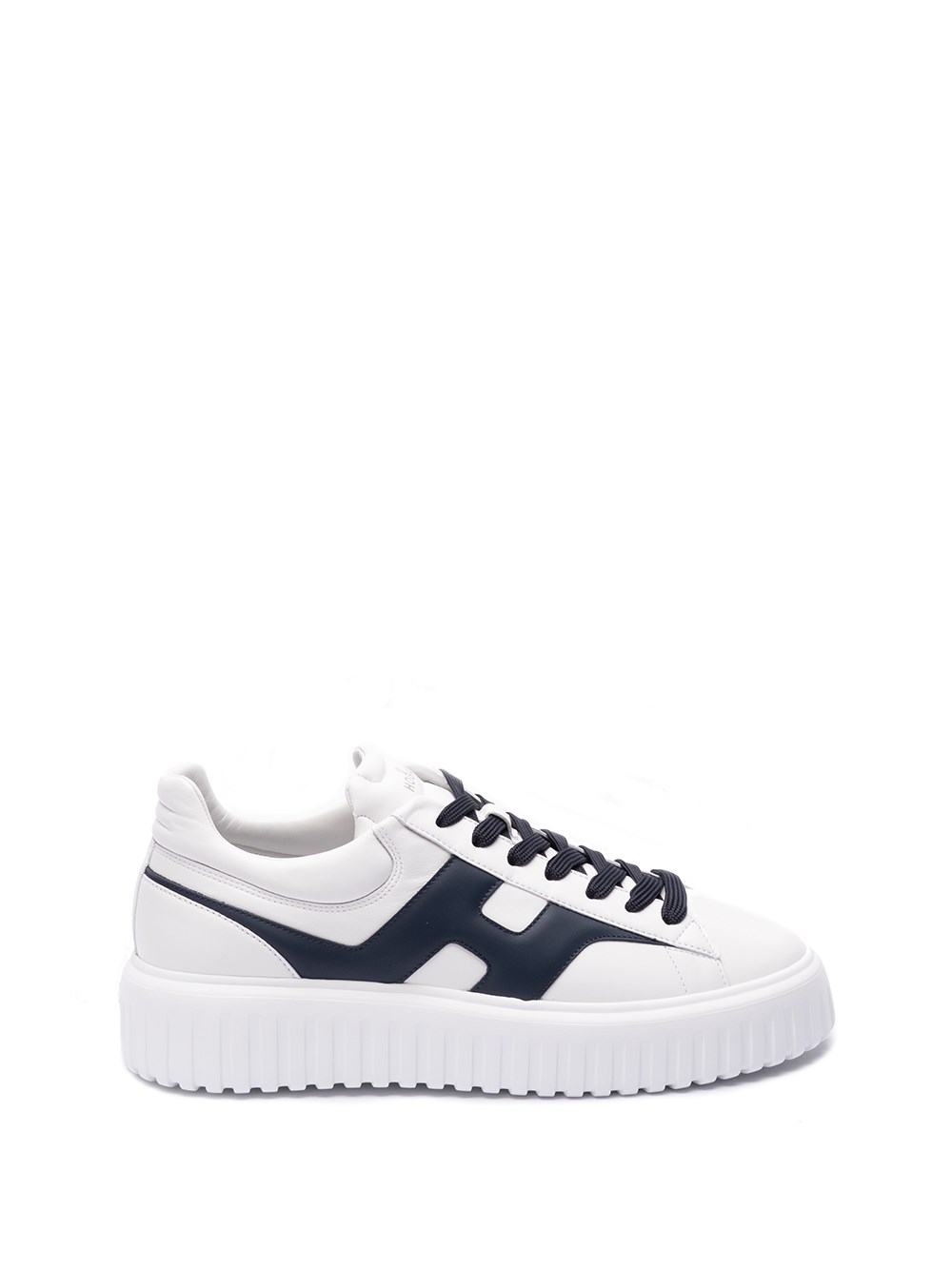 Shop Hogan `h-stripes` Sneakers In White