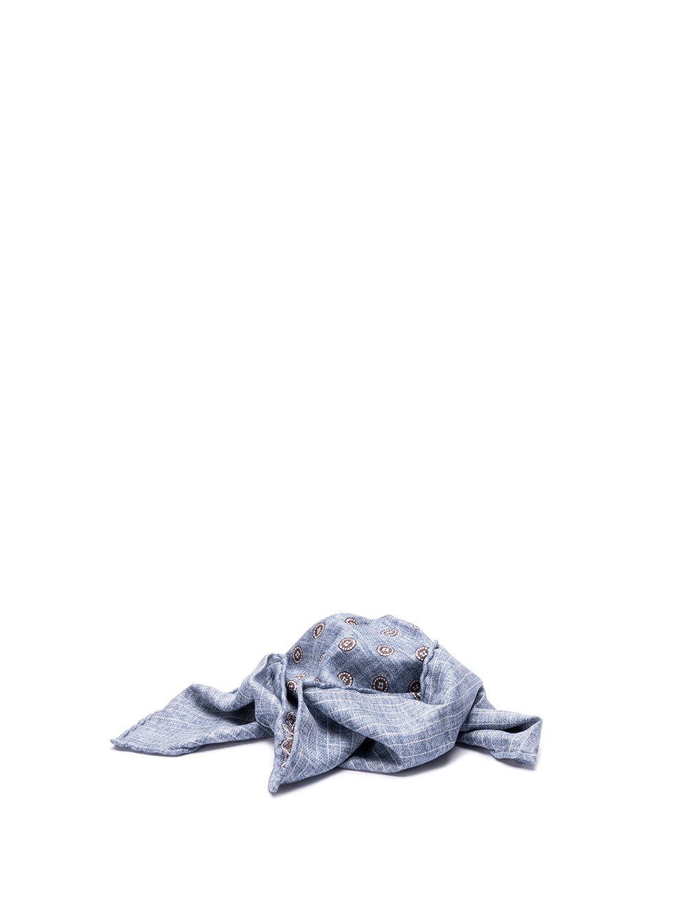 Brunello Cucinelli Foulard In Blue