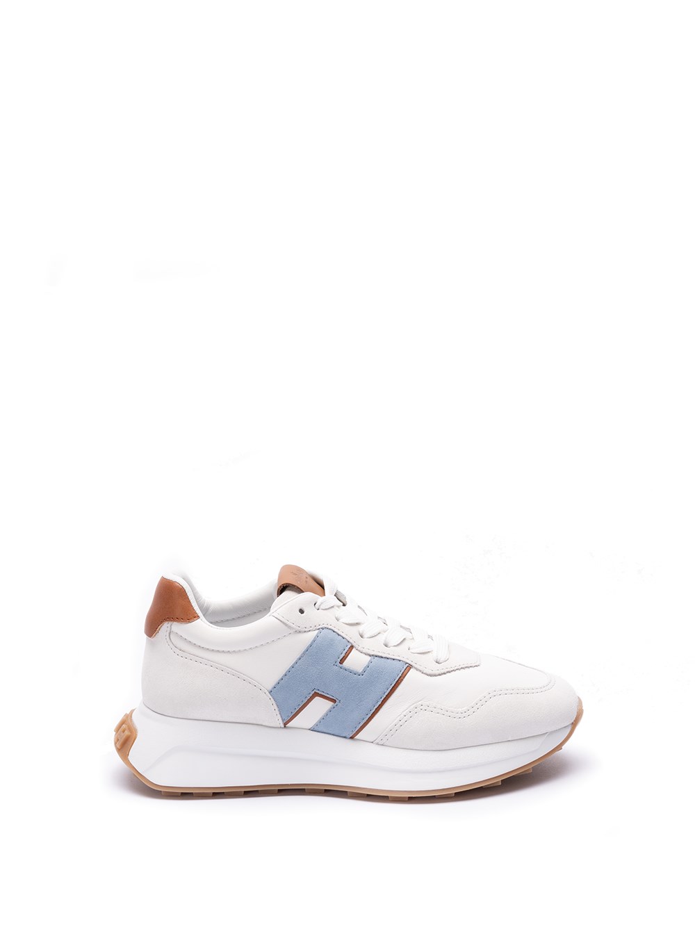 Shop Hogan `h641` Sneakers In White