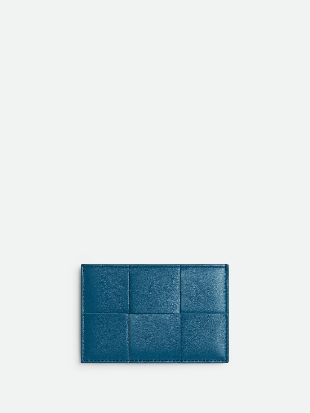 Bottega Veneta `cassette Large Flap Wallet` In Blue