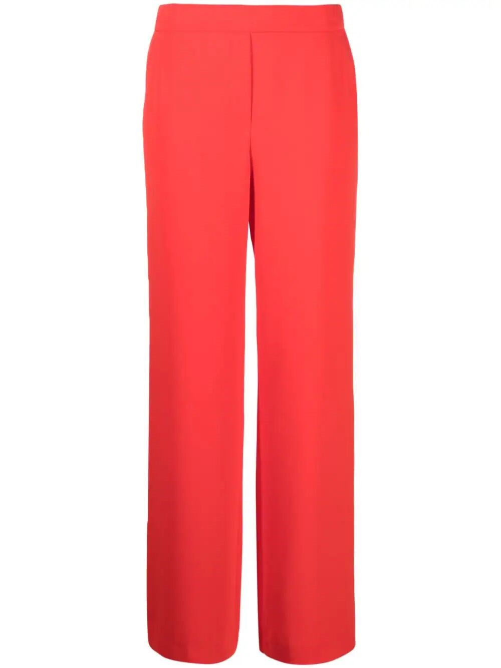 P.a.r.o.s.h Gerade Hose In Satinoptik In Red