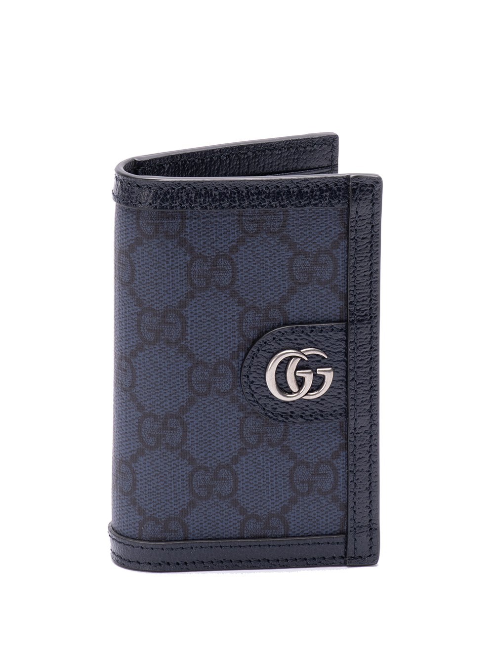 Gucci `ophidia Gg` Card Case In Blue