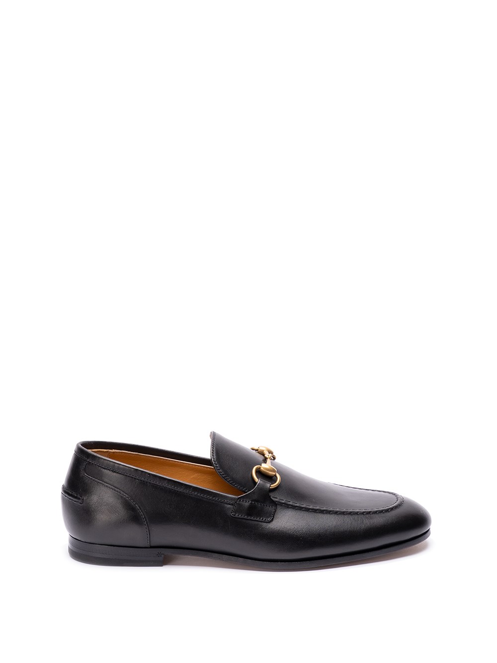 Shop Gucci Jordaan` Loafers In Black  