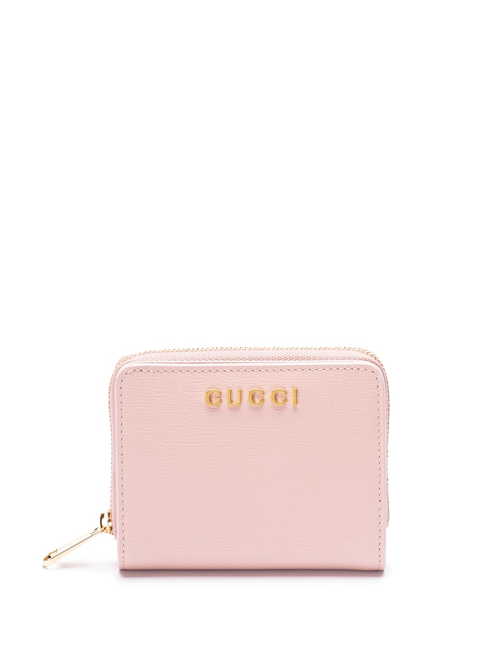 Gucci Script` Mini Wallet In Pink