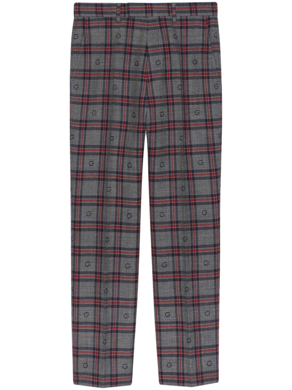 Gucci Cropped Trousers In Grey