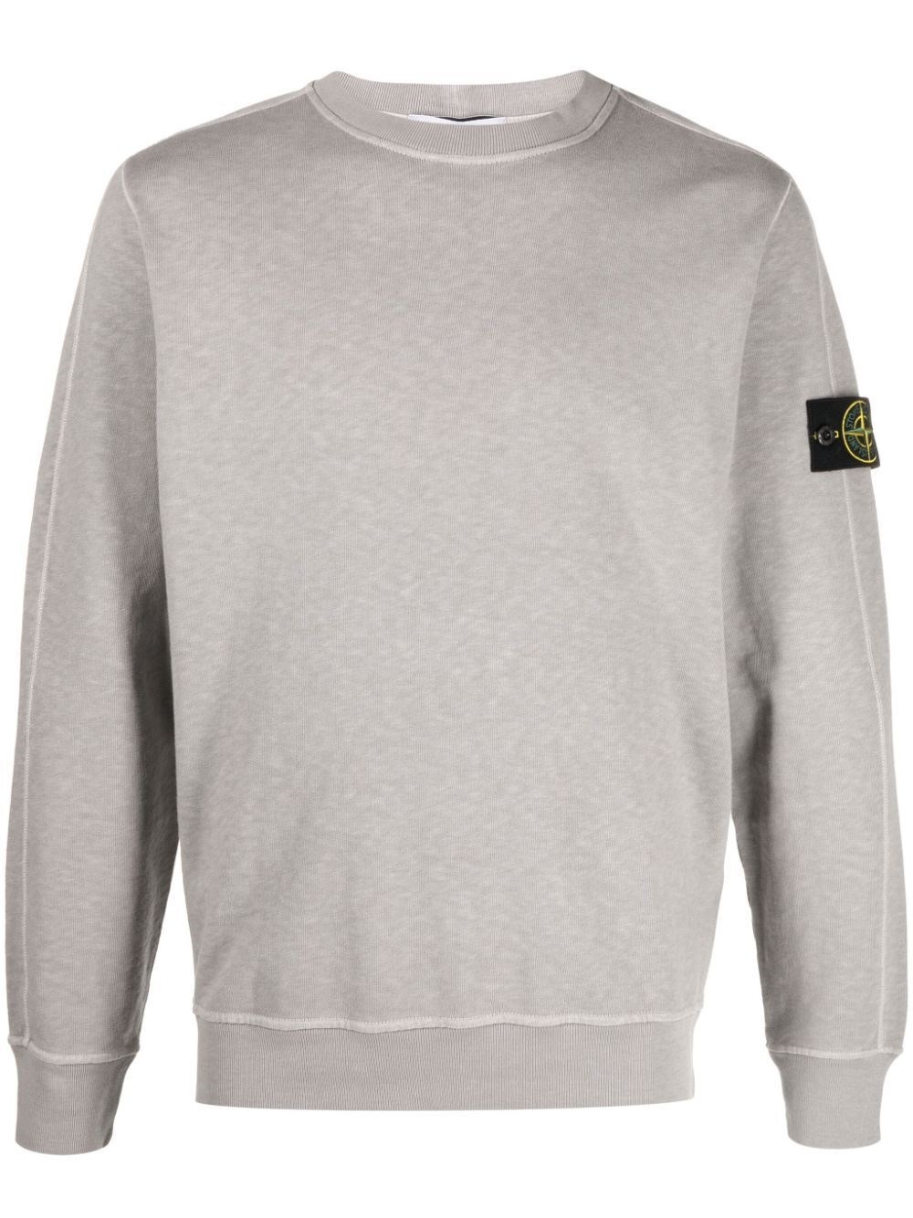 Stone Island Sweatshirt In Grey