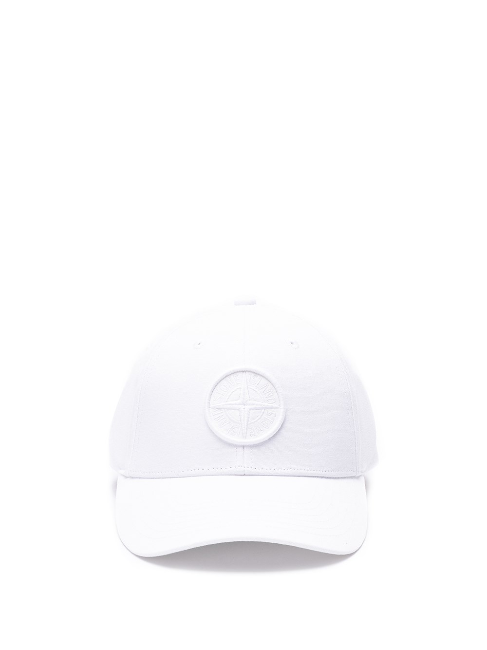Shop Stone Island Hat In White