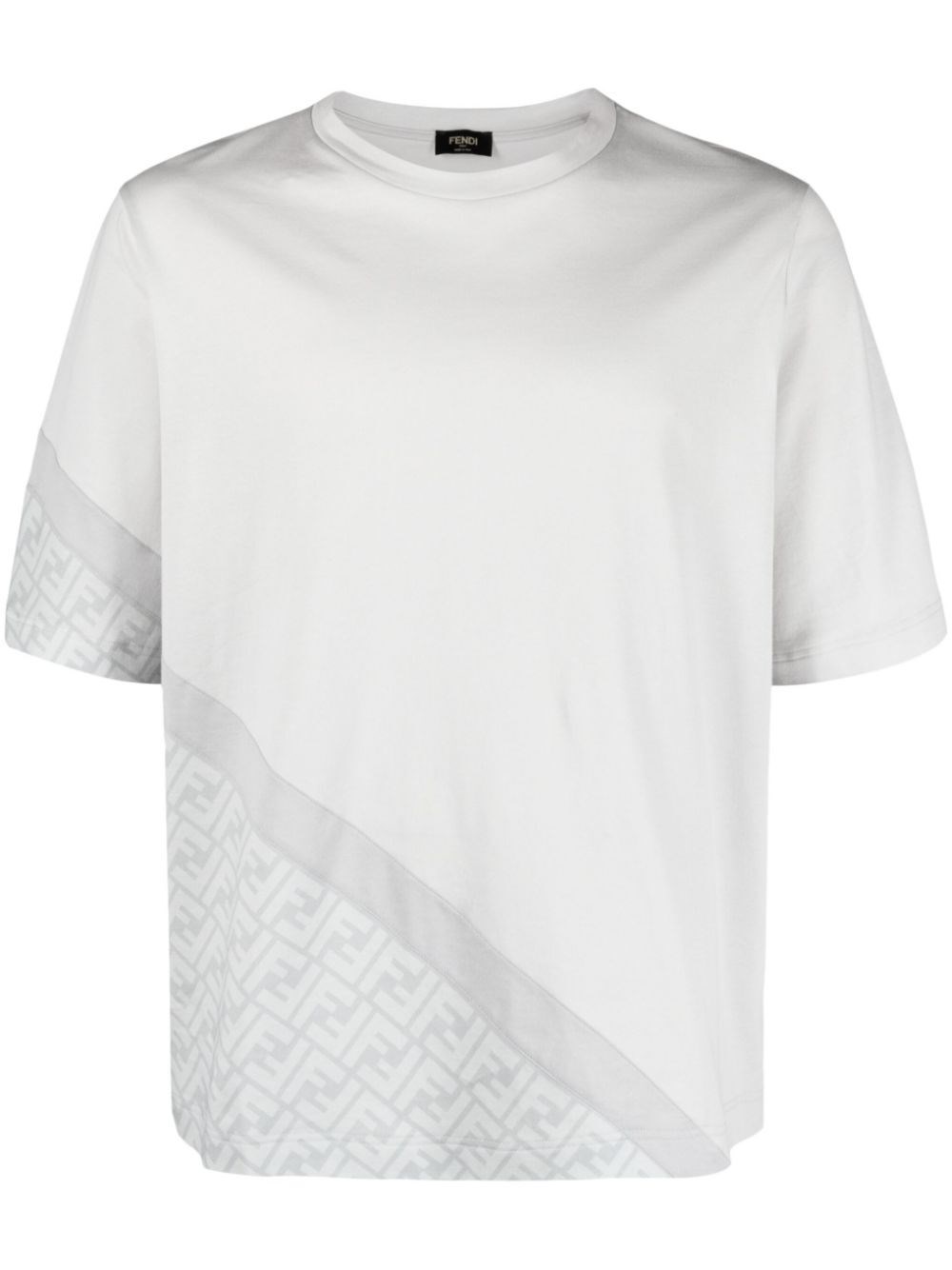 fendi diagonal t shirt