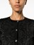 Versace `Barocco Texture` Knit Cropped Cardigan
