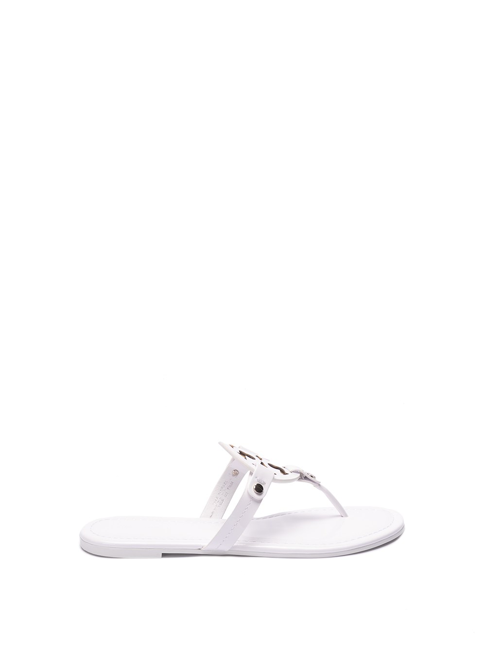 Shop Tory Burch `miller` Thong Sandals In White