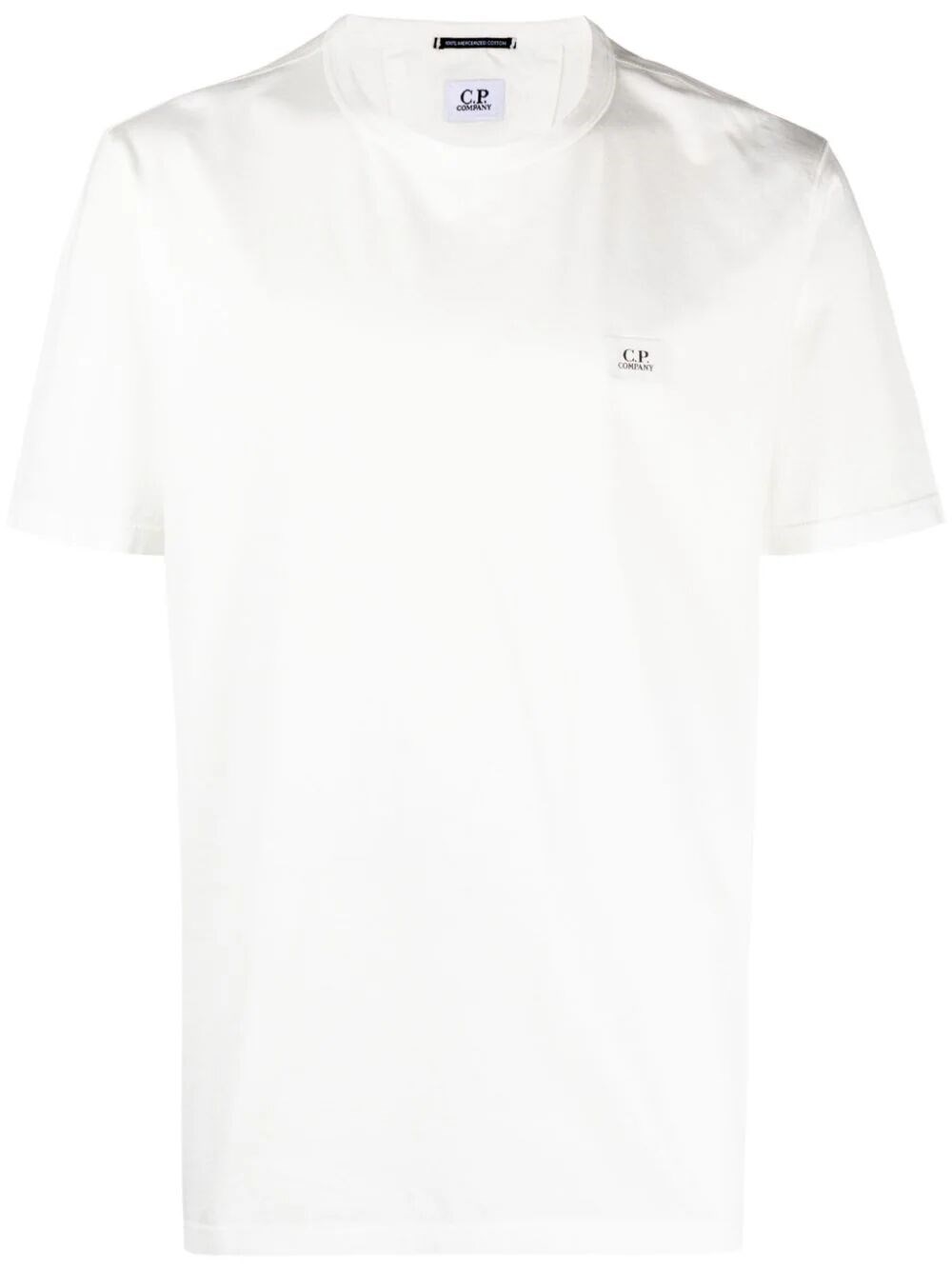 Shop C.p. Company C. P. Company `70/2 Mercerized` T-shirt In Beige