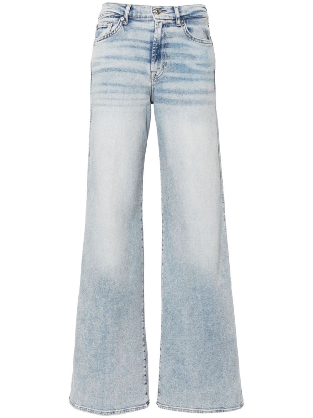 7 For All Mankind `lotta Luxe Vintage Sunday` Jeans In Blue