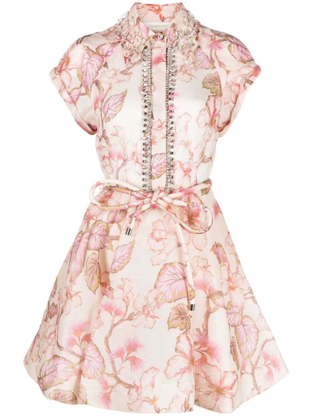 Shop Zimmermann `matchmaker` `flip` Dress In Pink