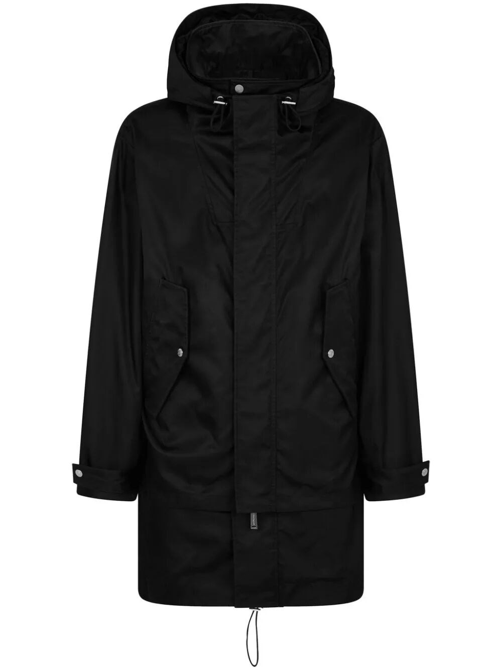 Shop Dsquared2 Layered `suburbs` Parka In Black  
