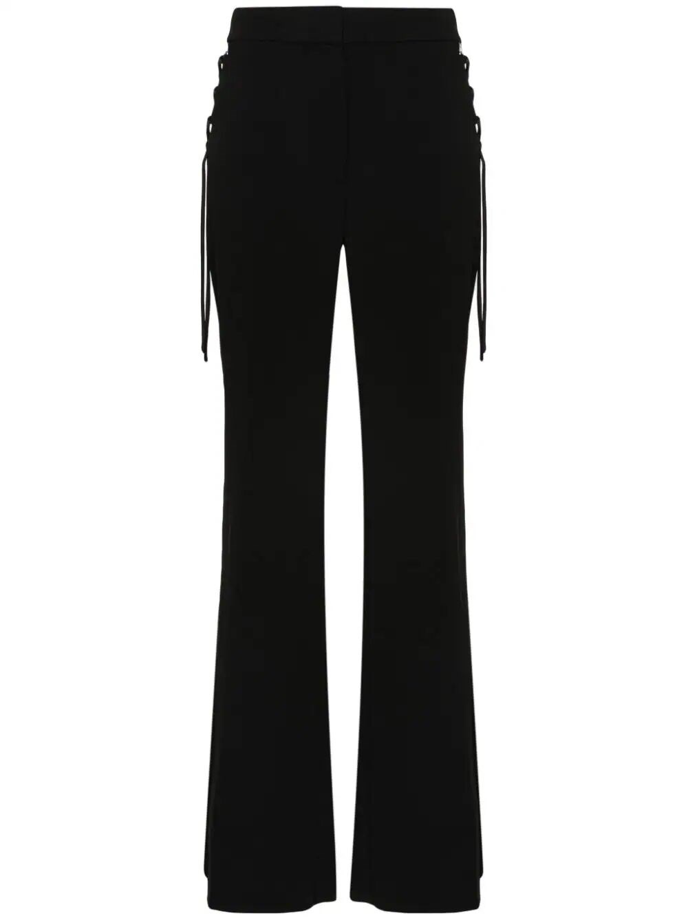 Twinset `actitude` Flare Fit Pants In Black  