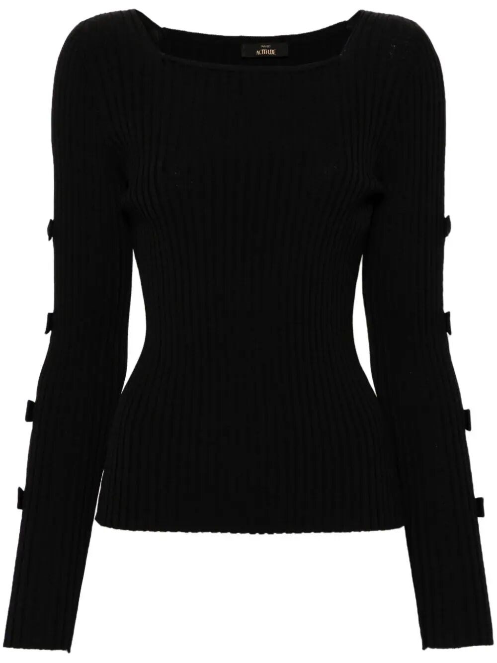 Twinset `actitude` Sweater In Black  