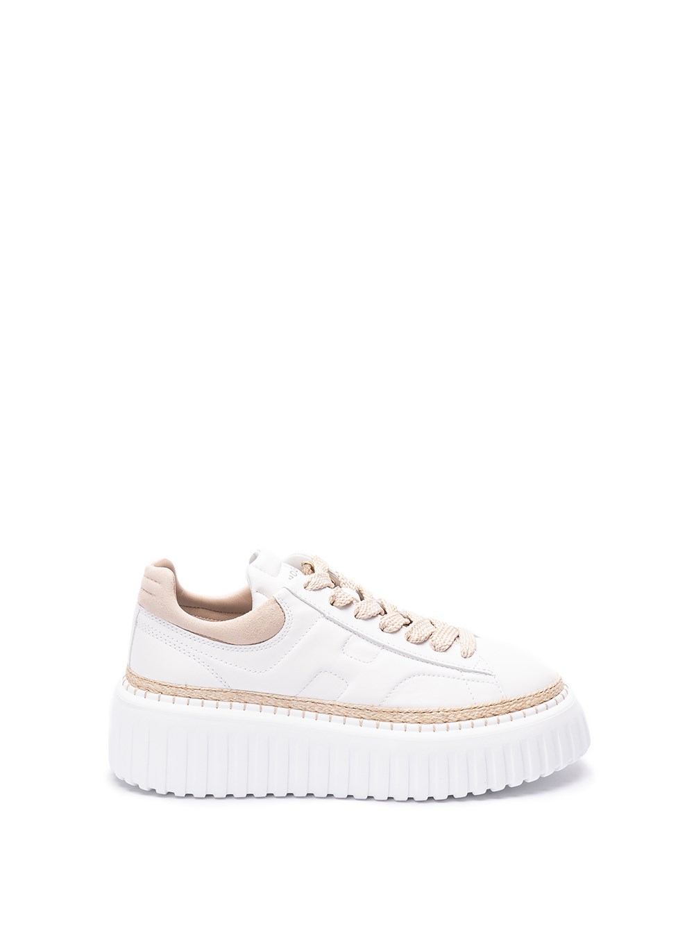 Shop Hogan `h-stripes H659` Sneakers In White