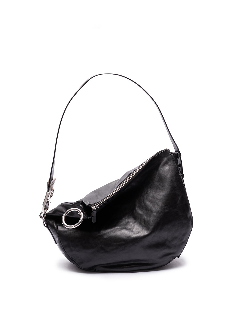 Burberry Medium `knight` Bag In Black  