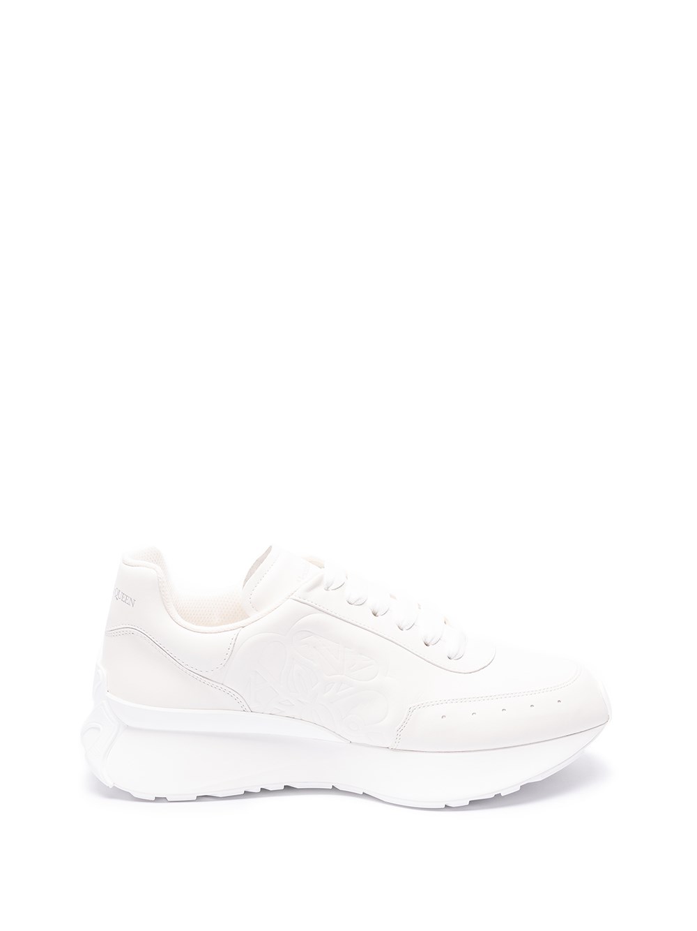 Shop Alexander Mcqueen `sprint Runner` Sneakers In White
