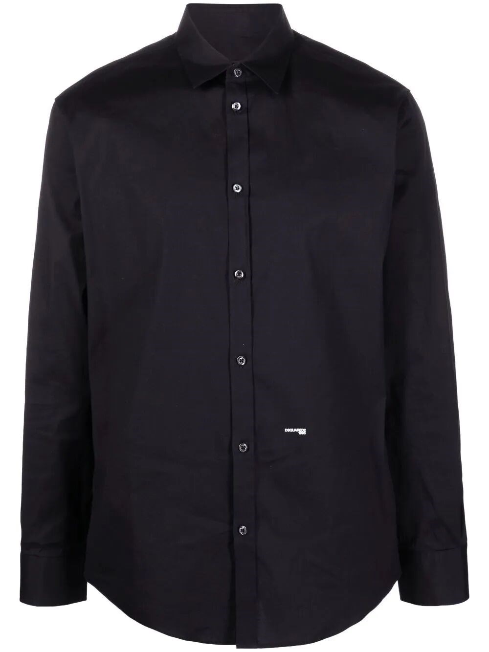 Dsquared2 Buttoned Shirt In Black  