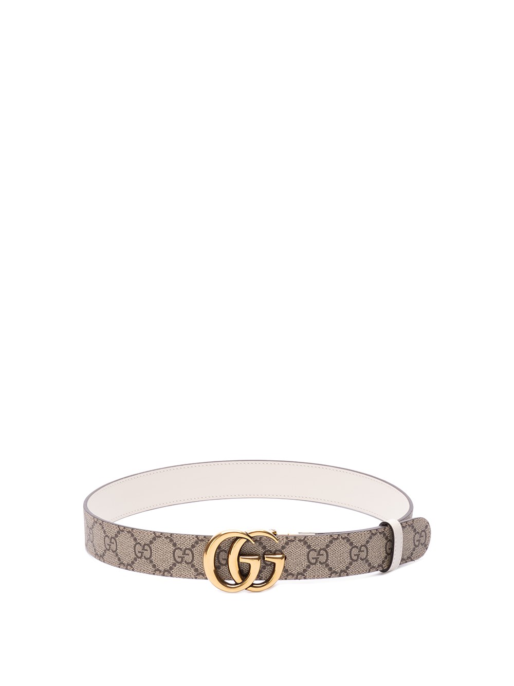Gucci `gg Marmont` Reversible Belt In Brown