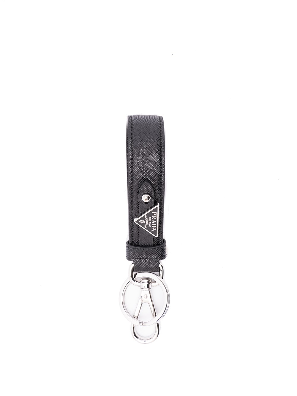 Prada Saffiano Leather Keychain