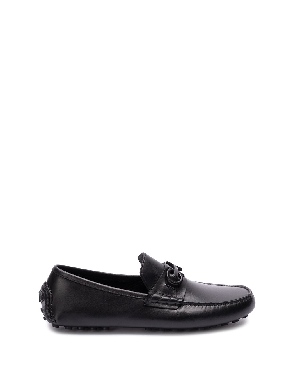 Shop Ferragamo `grazioso` Loafers In Black  