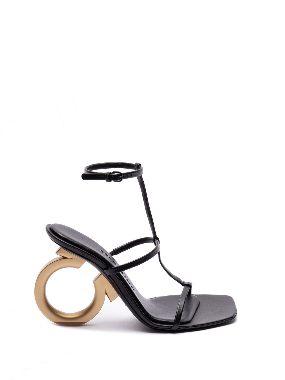 Shop Ferragamo `elina` Sandals In Black  