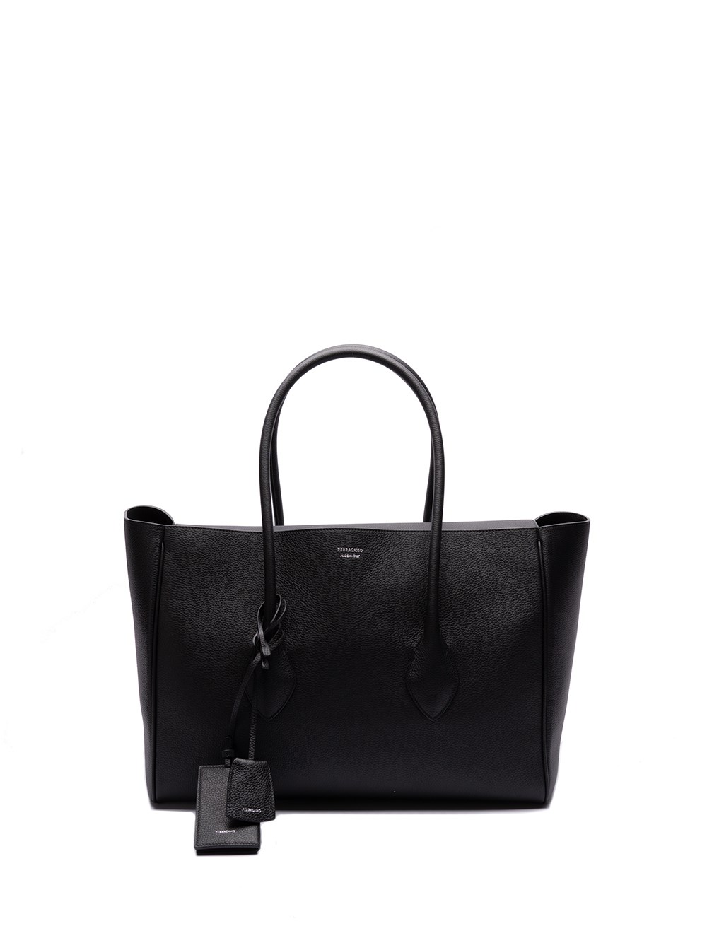 Ferragamo `classic` Tote Bag In Black  