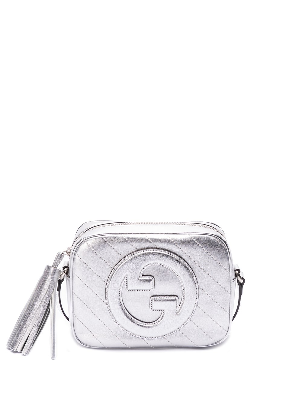 Gucci Blondie` Small Shoulder Bag In Metallic