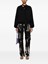 Blumarine V-Neck Sweatshirt With Bow