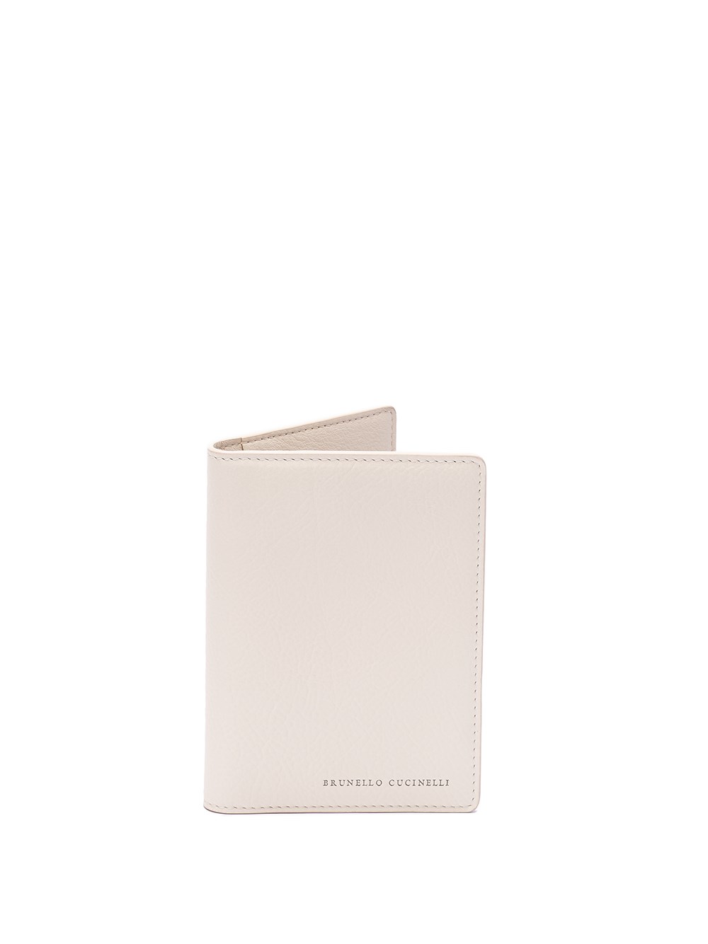 Brunello Cucinelli Passport Case In White
