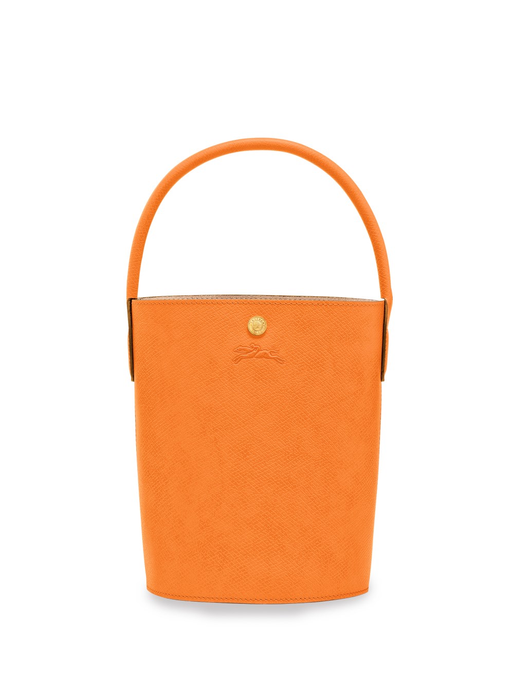 Shop Longchamp `epure` Small Bucket Bag In Yellow