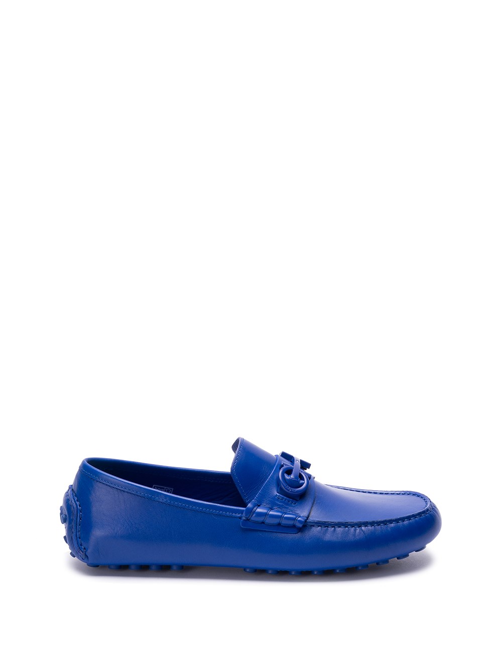 Shop Ferragamo `grazioso` Loafers In Blue