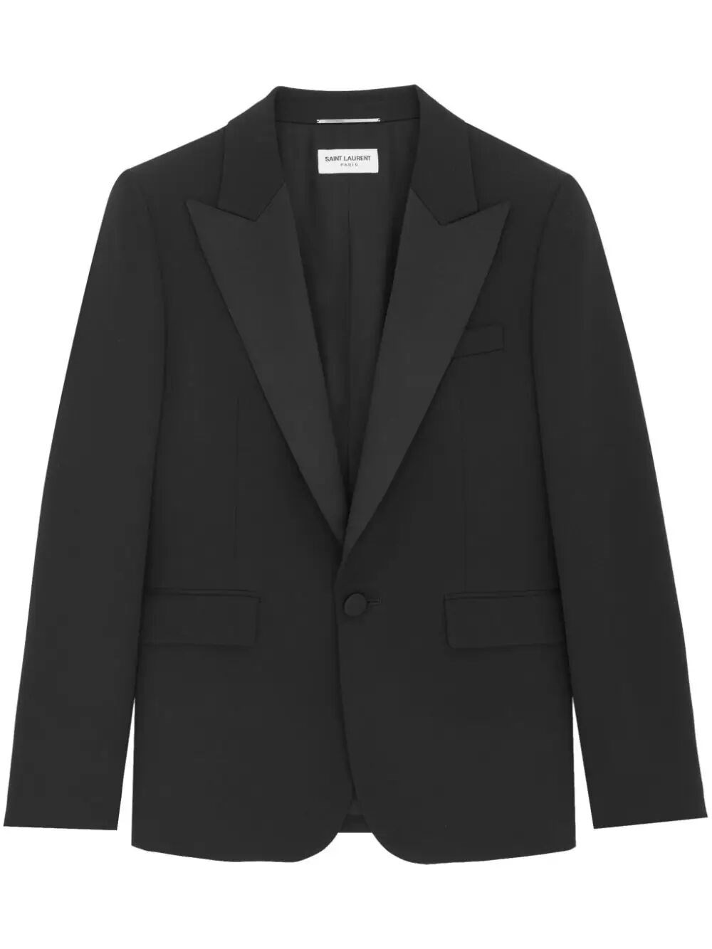 Shop Saint Laurent Blazer In Black  