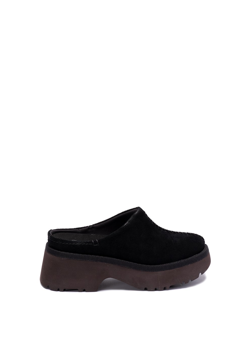 Shop Ugg `new Heights` Clogs In Black  