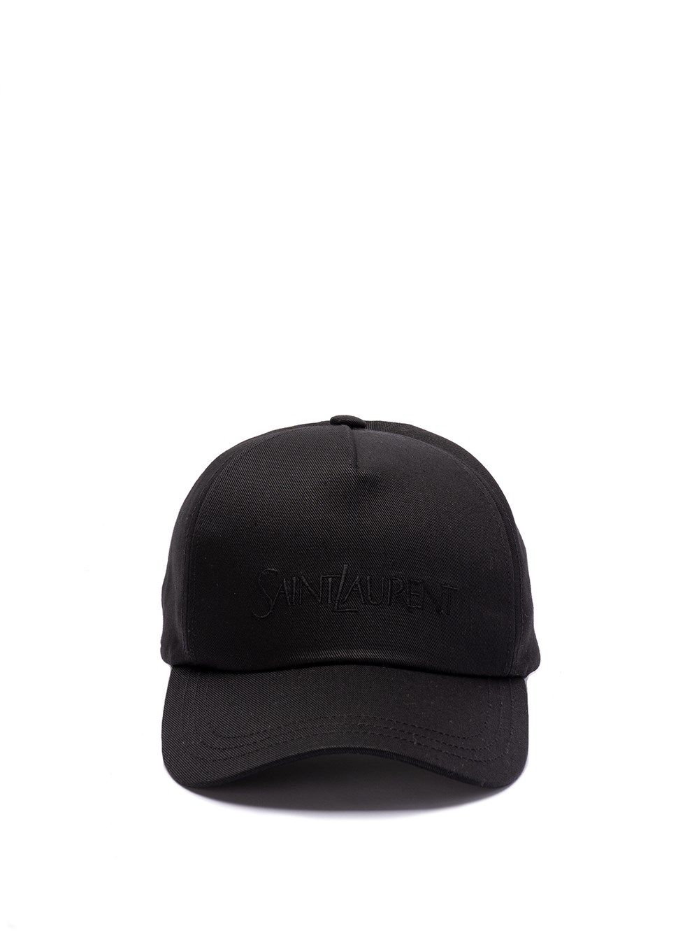 Shop Saint Laurent Baseball Cap In Black  