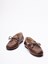 Miu Miu Unlined Bleached Leather Boat Shoes