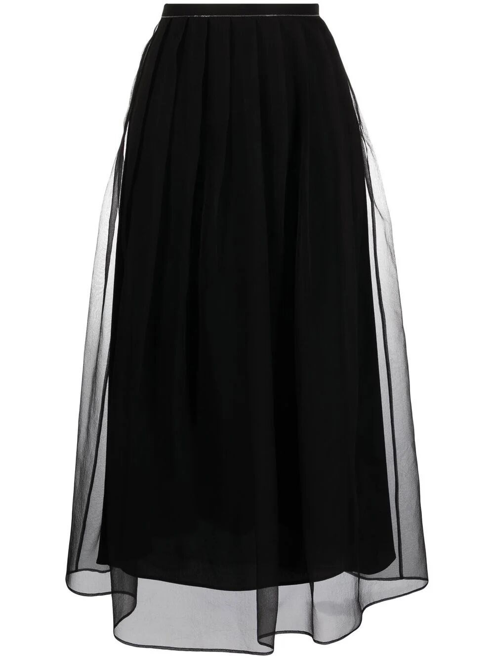 Brunello Cucinelli Skirt In Black  