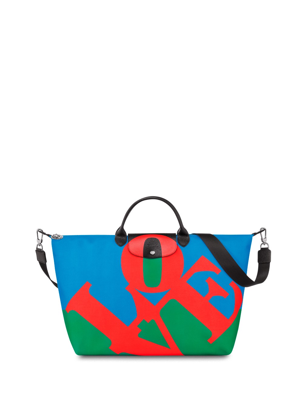 Shop Longchamp X Bob` Travel Bag In Red