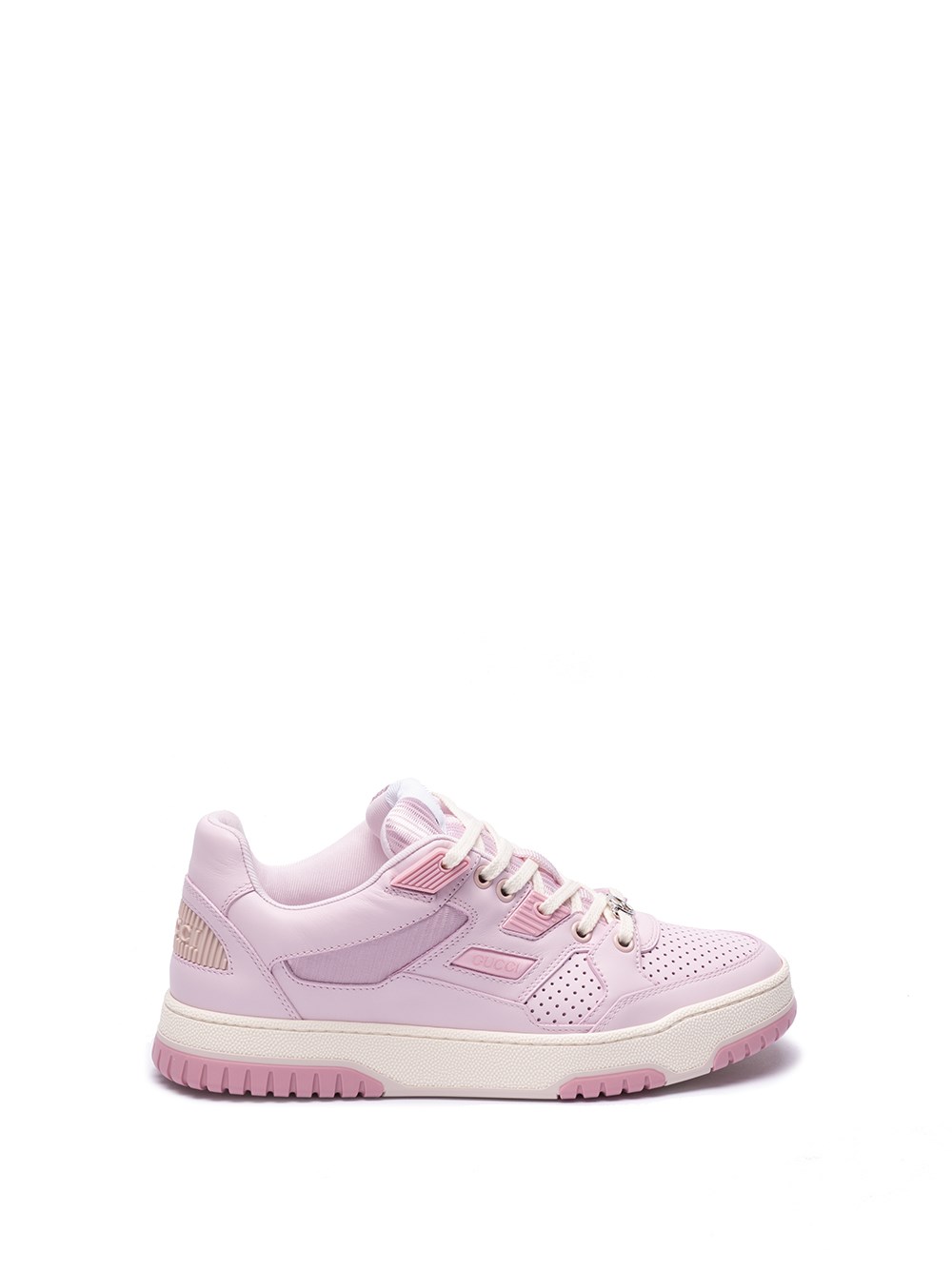 Shop Gucci `jones` Sneakers In Pink