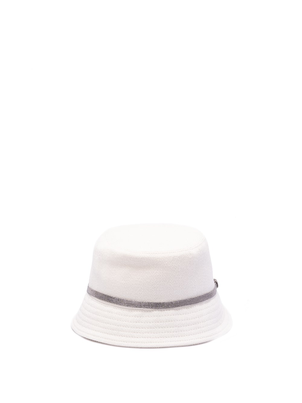 Shop Brunello Cucinelli Bucket Hat In White
