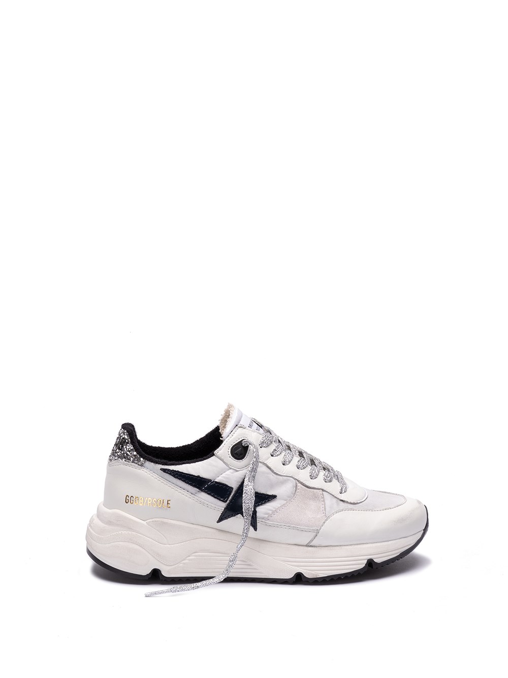 Shop Golden Goose `running Sole` Sneakers In White