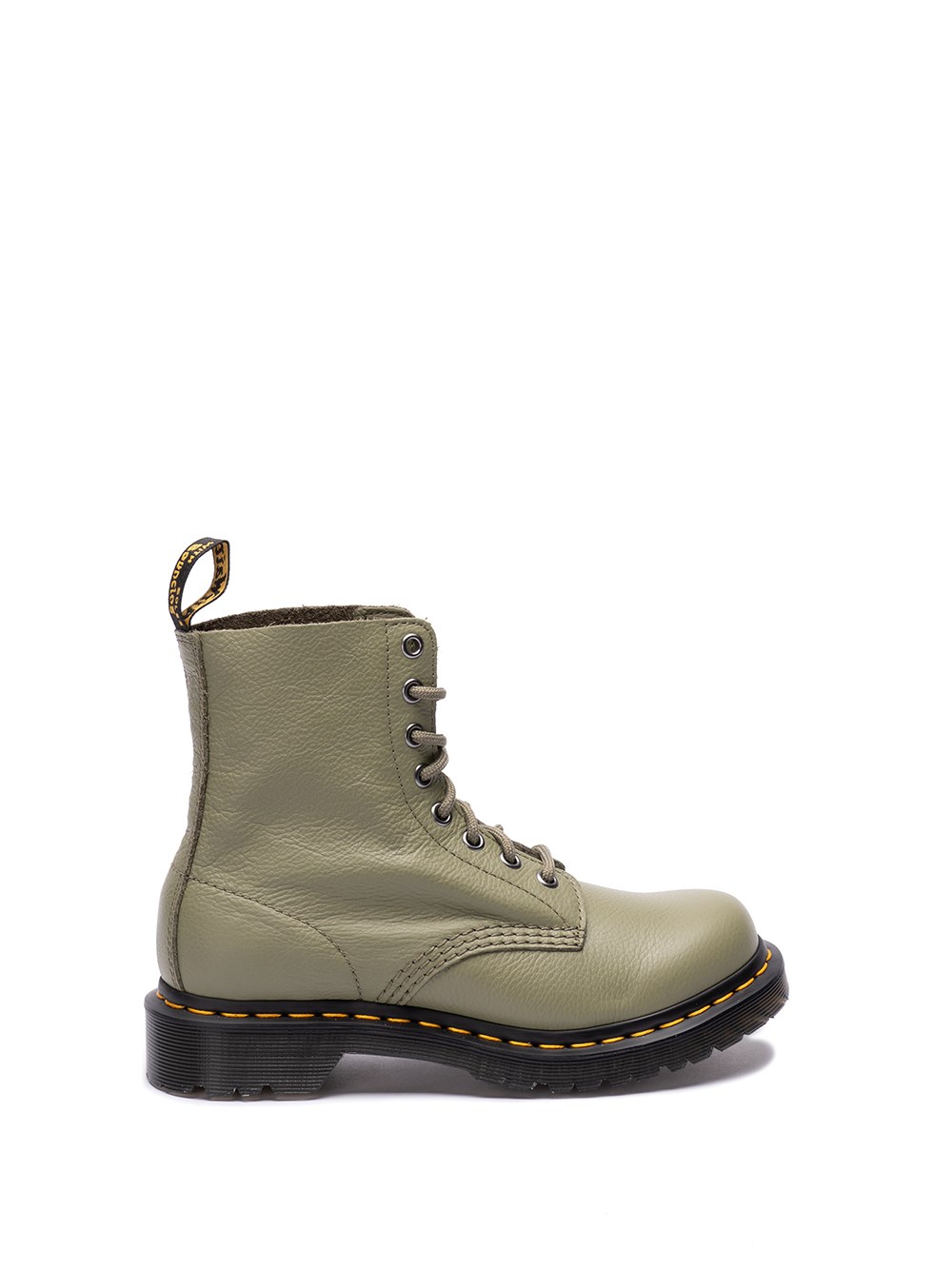 Shop Dr. Martens' `1460 Pascal` Boots In Green