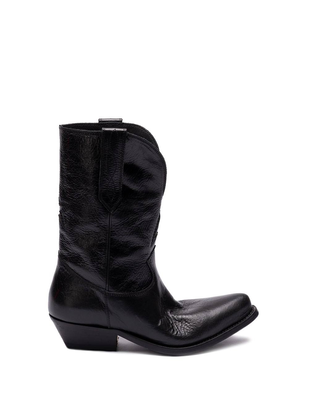 Shop Golden Goose `wish Star` Boots In Black  