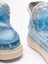 Mou Sneakers With Sequins Allover And Dégradé Stitching