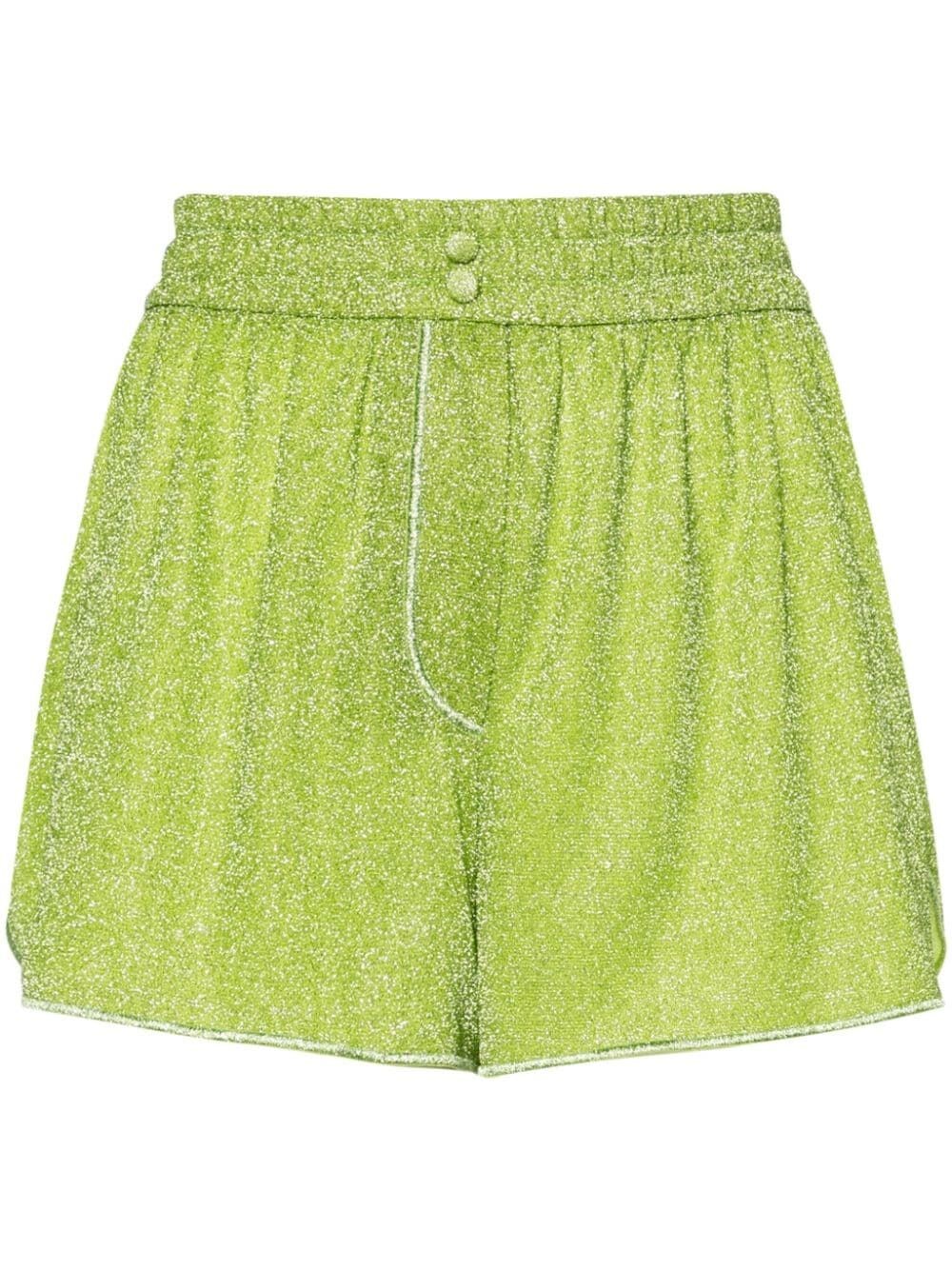 Shop Oseree `lumiere` Shorts In Green