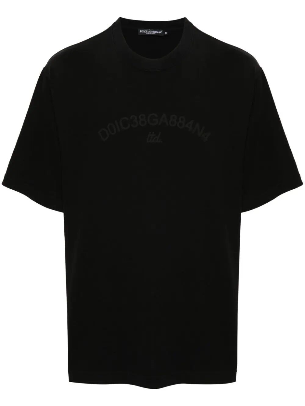 Shop Dolce & Gabbana T-shirt In Black  