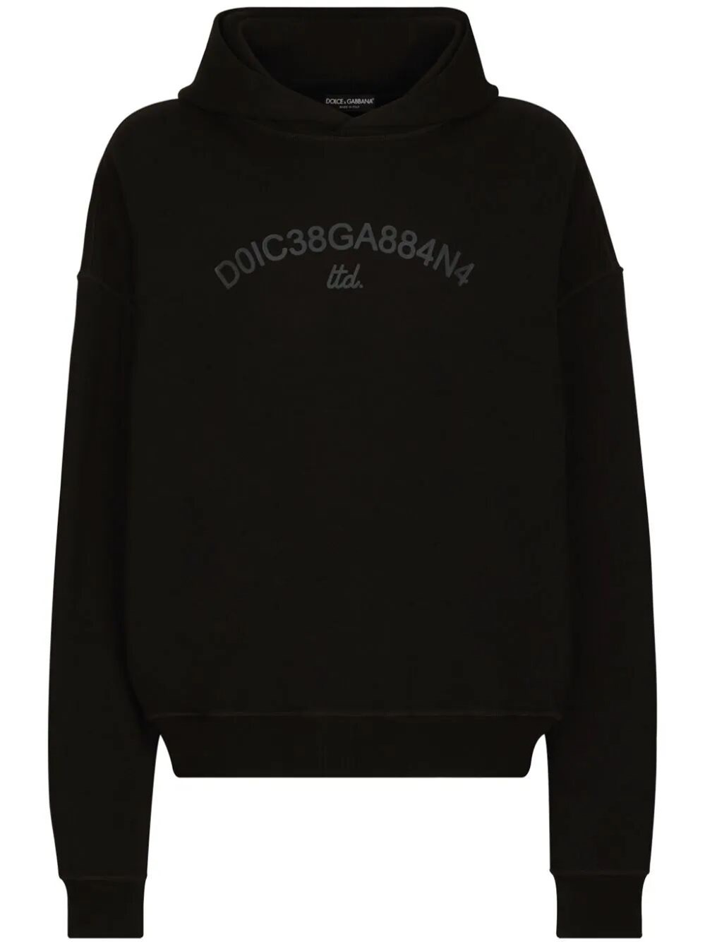 Shop Dolce & Gabbana Hoodie In Black  