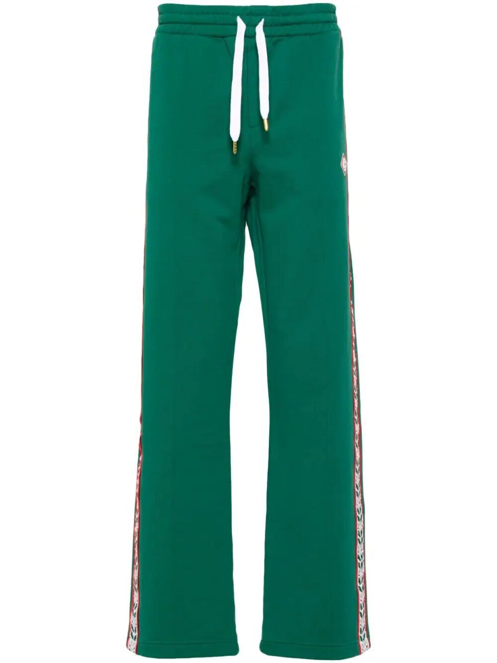 Shop Casablanca `motosport Laurel` Track Pants In Green